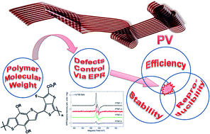 Graphical abstract: Efficient solar cells are more stable: the impact of polymer molecular weight on performance of organic photovoltaics