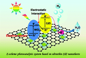 Graphical abstract: Mediator-free Z-scheme photocatalytic system based on ultrathin CdS nanosheets for efficient hydrogen evolution
