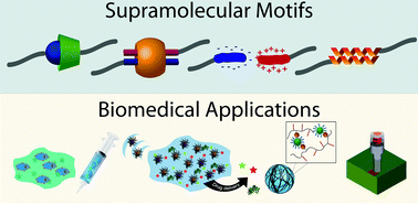 Graphical abstract: Supramolecular polymeric biomaterials
