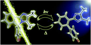 Graphical abstract: Highly durable photochromic radical complexes having no steric protections of radicals