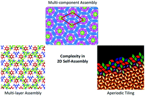 Graphical abstract: Complexity of two-dimensional self-assembled arrays at surfaces