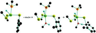Graphical abstract: A capped trigonal pyramidal molybdenum hydrido complex and an unusually mild sulfur–carbon bond cleavage reaction