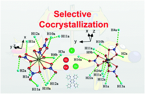 Graphical abstract: Weak interactions cause selective cocrystal formation of lanthanide nitrates and tetra-2-pyridinylpyrazine