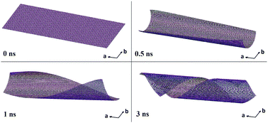 Graphical abstract: Molecular dynamics of the halloysite nanotubes