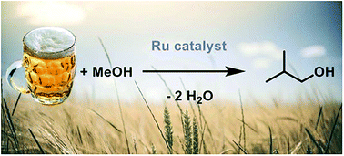 Graphical abstract: Towards the upgrading of fermentation broths to advanced biofuels: a water tolerant catalyst for the conversion of ethanol to isobutanol
