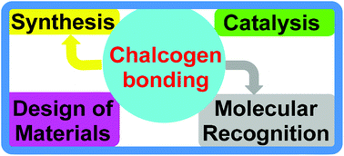 Graphical abstract: Chalcogen bonding in synthesis, catalysis and design of materials