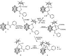 Graphical abstract: The synthesis and reactivity of 16-electron half-sandwich iridium complexes bearing a carboranylthioamide ligand