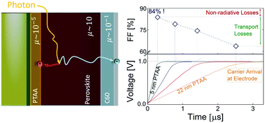 Graphical abstract: Approaching the fill factor Shockley–Queisser limit in stable, dopant-free triple cation perovskite solar cells