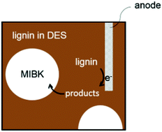 Graphical abstract: Emulsion electro-oxidation of kraft lignin