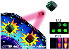 Graphical abstract: A designed synthesis of multifunctional carbon nanoframes for simultaneous imaging and synergistic chemo-photothermal cancer therapy