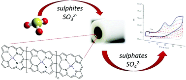Graphical abstract: A glassy carbon electrode modified by a triply-fused-like Co(ii) polyporphine and its ability for sulphite oxidation and detection