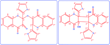 Graphical abstract: Photoreactions of 2-(furan-2-yl)-3-hydroxy-4H-chromen-4-one and 3-hydroxy-2-(thiophene-2-yl)-4H-chromen-4-one using cyclohexane and acetonitrile as solvents