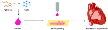 Graphical abstract: Bio-inks for 3D bioprinting: recent advances and future prospects