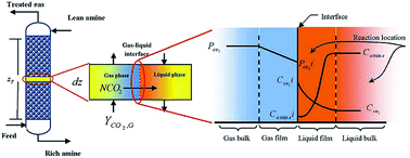 Graphical abstract: Review on the mass transfer performance of CO2 absorption by amine-based solvents in low- and high-pressure absorption packed columns