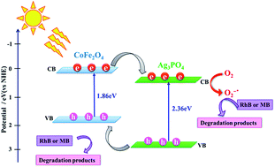 Graphical abstract: Ag3PO4/CoFe2O4 magnetic nanocomposite: synthesis, characterization and applications in catalytic reduction of nitrophenols and sunlight-assisted photocatalytic degradation of organic dye pollutants