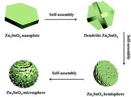 Graphical abstract: Highly uniform hierarchical Zn2SnO4 microspheres for the construction of high performance dye-sensitized solar cells