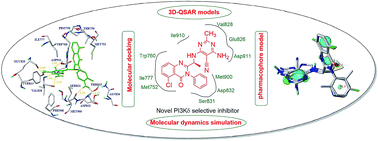 Graphical abstract: Molecular modeling studies of quinazolinone derivatives as novel PI3Kδ selective inhibitors