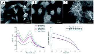 Graphical abstract: Optimization of 3D ZnO brush-like nanorods for dye-sensitized solar cells