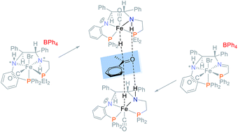 Graphical abstract: From imine to amine: an unexpected left turn. Cis-β iron(ii) PNNP′ precatalysts for the asymmetric transfer hydrogenation of acetophenone