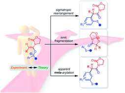 Graphical abstract: Unusual mechanisms in Claisen rearrangements: an ionic fragmentation leading to a meta-selective rearrangement