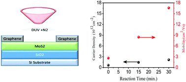 Graphical abstract: MoS2 field-effect transistor with graphene contacts