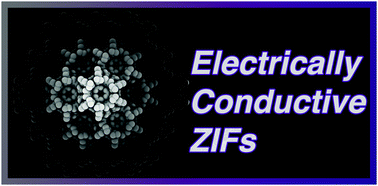 Graphical abstract: Electronic structure design for nanoporous, electrically conductive zeolitic imidazolate frameworks