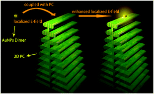Graphical abstract: FDTD modeling of photonic crystal-incorporated gold nanoparticles for enhancing the localized electric field