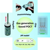 Graphical abstract: Gas-generating reactions for point-of-care testing