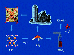 Graphical abstract: Determination of aluminium phosphide (AlP) in fumigants by ICP OES
