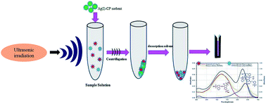 Graphical abstract: DNA-shaped silver(i) coordination polymer based micro-solid phase extraction for determination of Amaranth and Brilliant Blue FCF in food and water samples
