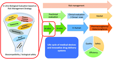 Graphical abstract: Biocompatibility of polymer-based biomaterials and medical devices – regulations, in vitro screening and risk-management