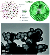 Graphical abstract: Bubble-assisted fabrication of hollow CoMoO4 spheres for energy storage