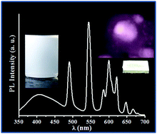 Graphical abstract: Visible transparent white light emitting ink from a Ce3+ sensitized monodispersed Tb,Sm co-doped LaF3@C-dot nanocomposite