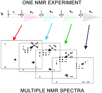 Graphical abstract: Implementing one-shot multiple-FID acquisition into homonuclear and heteronuclear NMR experiments