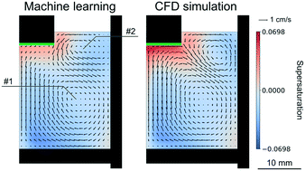 Graphical abstract: High-speed prediction of computational fluid dynamics simulation in crystal growth