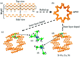 Graphical abstract: Structural and magneto-electronic properties of transition metal doped phosphorus nanotubes