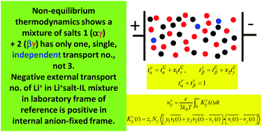 Graphical abstract: Comment on “Negative effective Li transference numbers in Li salt/ionic liquid mixtures: does Li drift in the “Wrong” direction?” by M. Gouverneur, F. Schmidt and M. Schönhoff, Phys. Chem. Chem. Phys., 2018, 20, 7470
