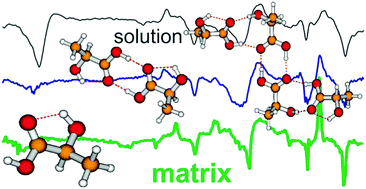 Graphical abstract: Aggregation of lactic acid in cold rare-gas matrices and the link to solution: a matrix isolation-vibrational circular dichroism study