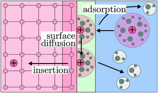 Graphical abstract: Modeling of the electrochemical double layer and its impact on intercalation reactions
