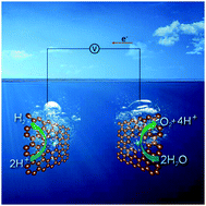 Graphical abstract: Transition-metal single atoms in nitrogen-doped graphenes as efficient active centers for water splitting: a theoretical study