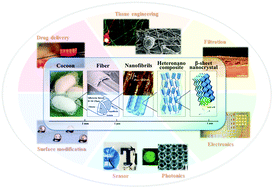 Graphical abstract: Silkworm silk-based materials and devices generated using bio-nanotechnology