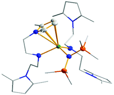 Graphical abstract: A neutral auxiliary ligand enhanced dysprosium(iii) single molecule magnet