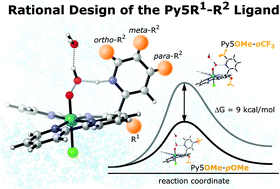 Graphical abstract: Towards the rational design of the Py5-ligand framework for ruthenium-based water oxidation catalysts