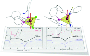 Graphical abstract: Pseudotetrahedral cobalt(ii) complexes with PNP-ligands showing uniaxial magnetic anisotropy