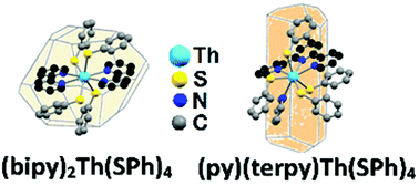 Graphical abstract: Monomeric thorium chalcogenolates with bipyridine and terpyridine ligands