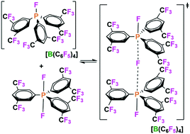 Graphical abstract: Probing steric influences on electrophilic phosphonium cations: a comparison of [(3,5-(CF3)2C6H3)3PF]+ and [(C6F5)3PF]+