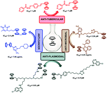 Graphical abstract: Ferrocene-appended pharmacophores: an exciting approach for modulating the biological potential of organic scaffolds