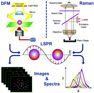 Graphical abstract: Real-time monitoring of electrochemical reactions on single nanoparticles by dark-field and Raman microscopy