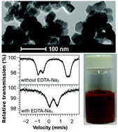 Graphical abstract: EDTA-Na3 functionalized Fe3O4 nanoparticles: grafting density control for MRSA eradication