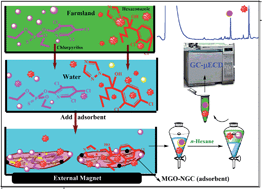 Graphical abstract: Equilibrium, kinetic and thermodynamic study of pesticides removal from water using novel glucamine-calix[4]arene functionalized magnetic graphene oxide